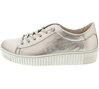 Gabor Damen Low-Top Sneaker, Frauen Halbschuhe,schnürschuhe,schnürer,straßenschuhe,Strassenschuhe,Sportschuhe,Puder,38 EU / 5 UK
