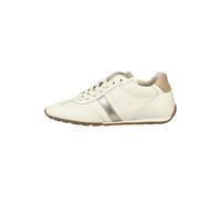 Gabor Damen Sneaker Low-Top Nappa-Leder Ultra-Light Off-White/Night-Blue/Visone Größe 36 EU / 3.5 UK