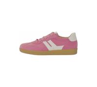 Gabor Schuhe Retro-Sneakers rosa weiß Velour 63.300.33 für Damen, rosa, Gr. 37 EU / 4 UK
