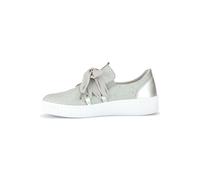 Gabor Damen Sneaker Low-Top Silber Wechselfußbett Best Fitting Gr. 37,5 EU / 4,5 UK