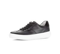 Gabor Leder-Sneakers in Schwarz - Größe 41 | Damen Sneakers