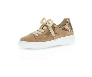 Gabor Sneaker low 43.312.12 caramel/desert FS 2020 für Damen, beige, Größe 38 ½ EU / 5,5 UK