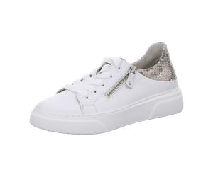 Gabor Sneaker low 43.312.24 weiss/leinen FS 2020 für Damen, weiß, Größe 41 EU / 7,5 UK