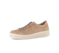 Sneaker GABOR "Sneaker low", Damen, Gr. 38, beige (braun), Schuhe Sneaker (53341664-38) braun