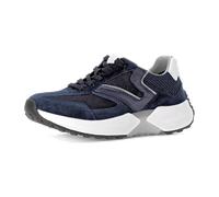 Gabor Damen Low-Top Sneaker, Frauen Halbschuhe,Freizeitschuhe,Laufschuhe,schnürschuhe,schnürer,Business,Freizeit,Blue Kombi,37.5 EU / 4.5 UK