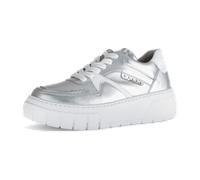 Gabor Damen Low-Top Sneaker, Frauen Halbschuhe,Best Fitting,Chunky Sneaker,straßenschuhe,Strassenschuhe,Silber/Argento/Weiss,39 EU / 6 UK