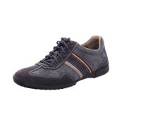 Pius Gabor Herren Sneaker Low - zertifiziertes Leder, Wechselfußbett - Indigo/Indigo/Midgrey Gr. 45