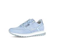Gabor - Sneaker low Materialmix Leder blau blau - Gr. - 40 EU | 6.5 UK