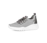 Gabor Schuhe Slipper grau metallic Strass 63.455.49 - Größe 37.5