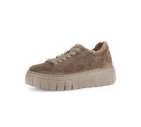 Gabor - Sneaker low Materialmix Leder/Lederimitat braun braun - Gr. - 42 EU | 8 UK