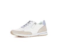 Gabor - Sneaker low Materialmix Leder weiß weiß - Gr. - 42 EU | 8 UK