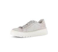 Gabor Sneaker Low Rauleder Damen Beige Gr. 38,5 / UK 5,5