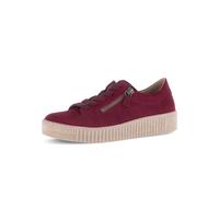 Gabor - Sneaker low Rauleder rot rot, 39 EU | 6 UK