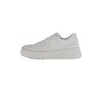 Sneaker GABOR "Gabor Sneaker Nappaleder", Damen, Gr. 38, weiß, Nappaleder, Schuhe Sneaker (99853763-38) weiß