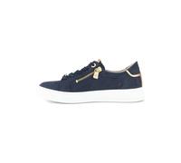 Gabor Sneaker Nubukleder/Textil Blau/Gold - 38