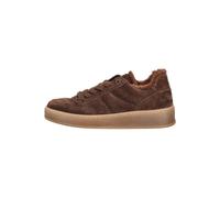 Sneaker GABOR "Gabor Sneaker Veloursleder", Damen, Gr. 37,5, braun (cacao), Veloursleder, Schuhe Sneaker (26322968-37,5) cacao