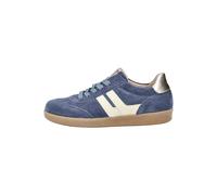 Gabor Sneaker Veloursleder Weiß/Blau - 40,5