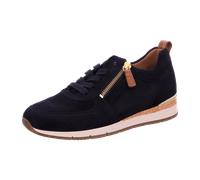 Gabor Sneakers Schuhe blau Velour 63.411.16 für Damen, blau, Größe 40 EU / 6,5 UK