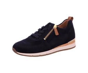Gabor Sneakers Schuhe blau Velour 63.411.16 für Damen, blau, Größe 40 EU / 6,5 UK