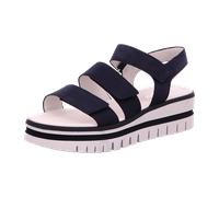 Plateau Sandalen blue