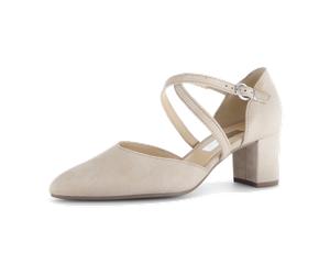 Gabor Spangenpumps für Damen, beige, Größe 35 ½ EU / 3 UK