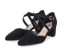 Gabor Spangenpumps - Gr. 43 - Schwarz - Rauleder