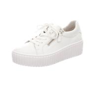 Gabor Damen Low-Top Sneaker, Frauen Sneaker,sportlich,Weiss,schwarz,Jollys,rot,Glitzer,blau,Rolling-Soft,Sensitive,Basic,f,Weiss,37.5 EU / 4.5 UK