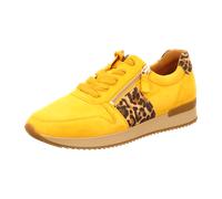 Gabor Sportliche Schnürschuhe für Damen, gelb, Größe 41 EU / 7,5 UK