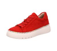 Gabor Sportliche Schnürschuhe für Damen, rot, Größe 44 EU / 9,5 UK