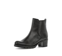 Gabor - sportliche Stiefeletten Glattleder schwarz schwarz - Gr. - 37 EU | 4 UK