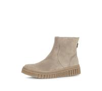Gabor - sportliche Stiefeletten Materialmix Leder beige beige - Gr. - 5.5 UK