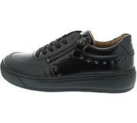 Gabor Damen Low-Top Sneaker, Frauen Halbschuhe,schnürschuhe,schnürer,Business,Freizeit,straßenschuhe,schwarz (schwarz),40 EU / 6.5 UK