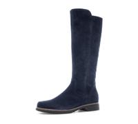 Gabor Stiefel Veloursleder Damen Blau Gr. 41 EU / 7,5 UK