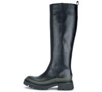 Gabor Stiefel Nappaleder Schwarz/Grün - 40
