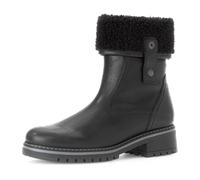 Gabor Damen Stiefel 72.770.57 Glattleder Fellkragen Warmfutter G-Weite Schwarz 44 EU / 9,5 UK