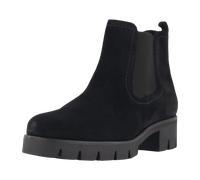 Gabor Stiefelette blau pazifik Velour 31.710.16 für Damen, schwarz, Größe 38 EU / 5 UK
