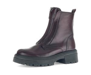 Gabor Stiefelette bordo rot Front-Zip 71.763.25 für Damen, rot, Größe 38 EU / 5 UK