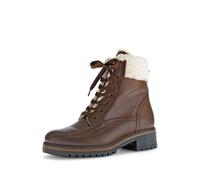 Gabor Damen Chelsea Boots, Frauen Stiefeletten,Moderate Mehrweite (G),Warmfutter,Kurzstiefel,uebergangsschuhe,Peanut/EF (Webl.),38.5 EU / 5.5 UK