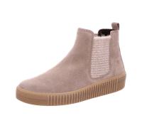 Gabor Stiefelette Chelsea-Boots grau 73.731.12 für Damen, beige, Größe 38 EU / 5 UK