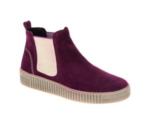 Gabor Stiefelette Chelsea-Boots lila dark-orchid 53.731.30 - Größe 37,5