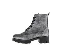 Schnürstiefelette GABOR Gr. 39, grau (grau metallic) Damen Schuhe (89710861-39) grau metallic