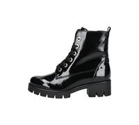 Schnürstiefelette GABOR "Gabor Stiefelette Leder", Damen, Gr. 37,5, schwarz (schwarz lack), Leder, casual, Schuhe (85518503-37,5) schwarz lack