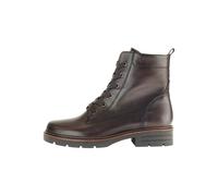 Schnürstiefelette GABOR "Gabor Stiefelette Nappaleder", Damen, Gr. 39, braun (mocca), Nappaleder, Schuhe Schnürstiefelette (78303205-39)