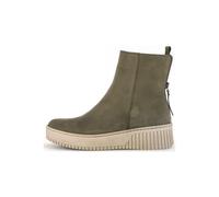 Gabor Stiefelette Nubukleder Olive - 41