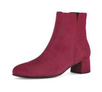 Gabor Stiefelette rot merlot Velour 75.680.35 für Damen, rot, Größe 40 EU / 6,5 UK