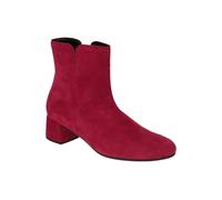 Gabor Stiefelette rot merlot Velour 75.680.35 - Größe 40