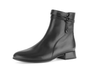 Gabor Stiefelette schwarz Deko-Schlaufe 55.672.27 für Damen, schwarz, Größe 37 ½ EU / 4,5 UK