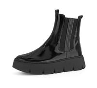 Gabor Stiefelette schwarz Lack Plateau Boots 73.743.97 für Damen, schwarz, Größe 35 ½ EU / 3 UK