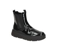 Gabor Stiefelette schwarz Lack Plateau Boots 73.743.97 - Größe 42