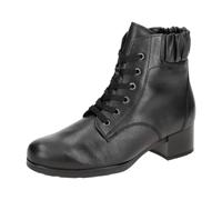 Gabor Damen Stiefelette 35.502.27 - Schnürboot, Wechselfußbett, Best Fitting - Schwarz 39